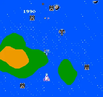 Super Xevious - Gump no Nazo (USA, Europe) (Namco Museum Archives Vol 2) screen shot game playing